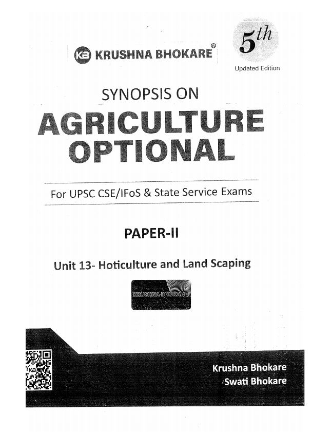 krushna-bhokare-agriculture-optional-5th-edition-2025-