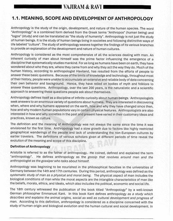 vajiram-and-ravi-anthropology-optional-printed-notes-2025