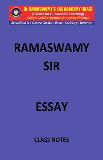 ESSAY Ramaswamy sir classnotes