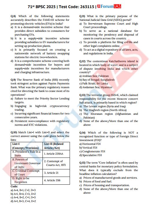 forum-ias-71th-bpsc-prelims-test-21-to-26-english-medium-2025
