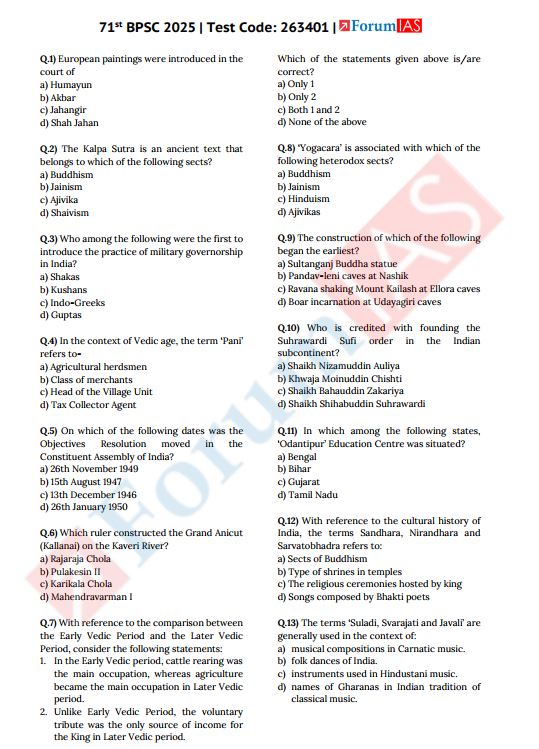 forum-ias-71th-bpsc-prelims-test-6-to-10-english-medium-2025
