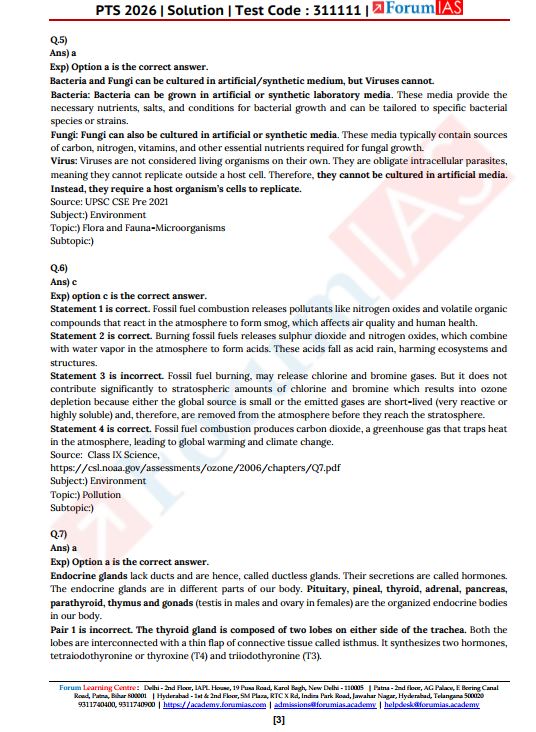 forum-ias-prelims-test-11-to-15-english-medium-2026
