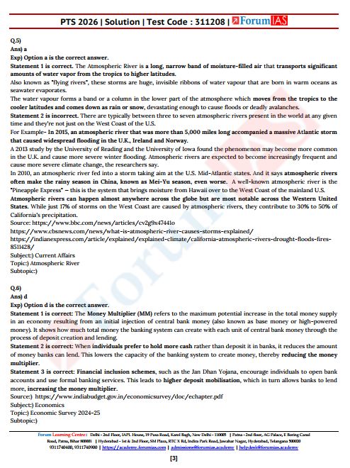 forum-ias-prelims-test-21-to-25-english-medium-2026