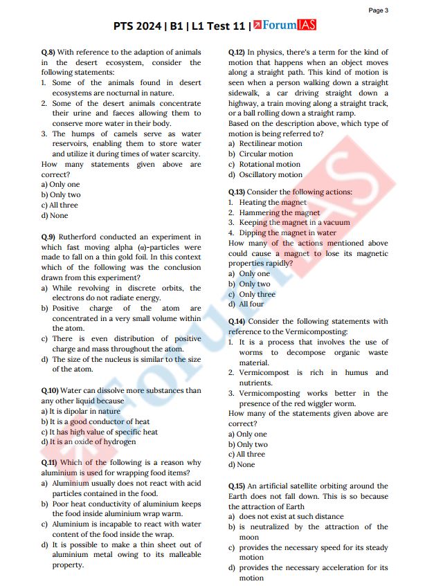 forum-ias-prelims-test-series-11-to-15-english-medium-2024
