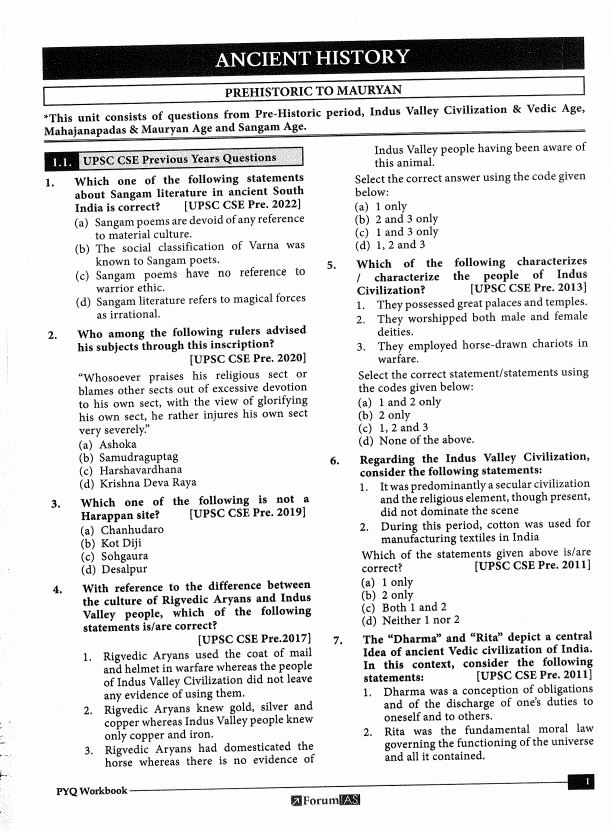 forum-ias-upsc-prelims-pyq-practices-book-ancient--mediveval-history-and-art-culture-2024-25