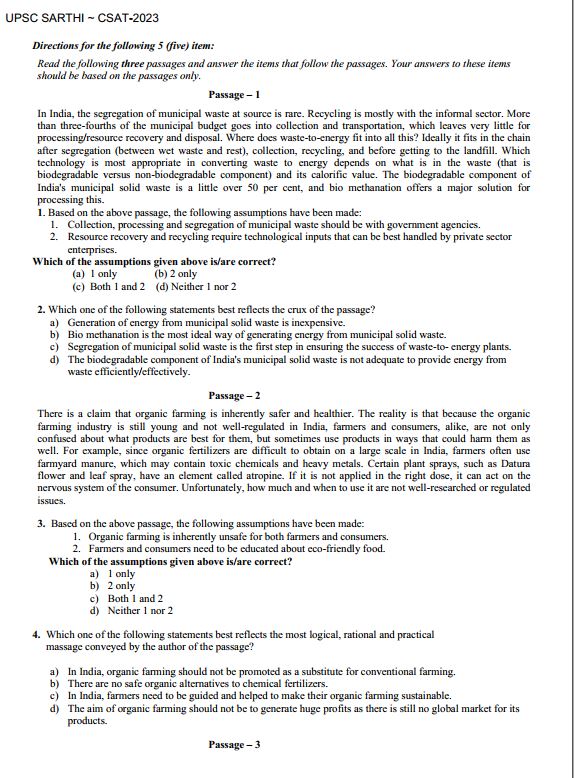upsc-sarthi-csat--previous-year-questions-paper-solved--2011-to-2023
