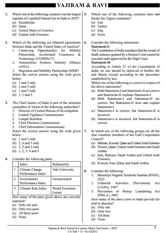 vajiram-and-ravi-powerup-current-affairs-test-11-to-15-english-medium-2025