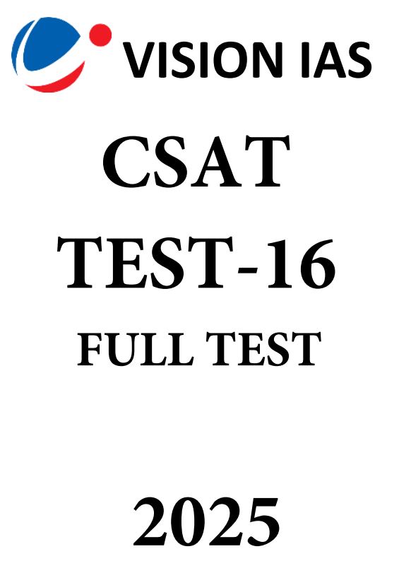 vision-ias-prelims-csat-test-16-to-20-english-medium-2025