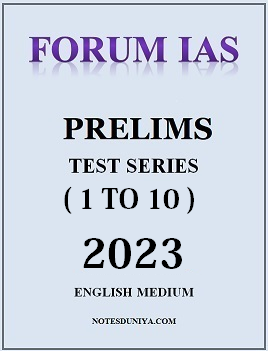 forum-ias-prelims-test-series-1-to-10-english-medium-2023