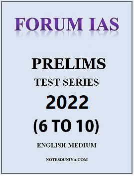forum-ias-prelims-test-series-6-to-10-english-medium-2022
