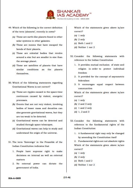 shankar-ias-prelims-test-series-2021-1-to-25-english-medium