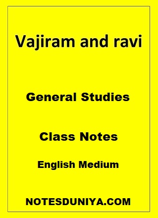general-studies-vajiram-and-ravi-class-notes