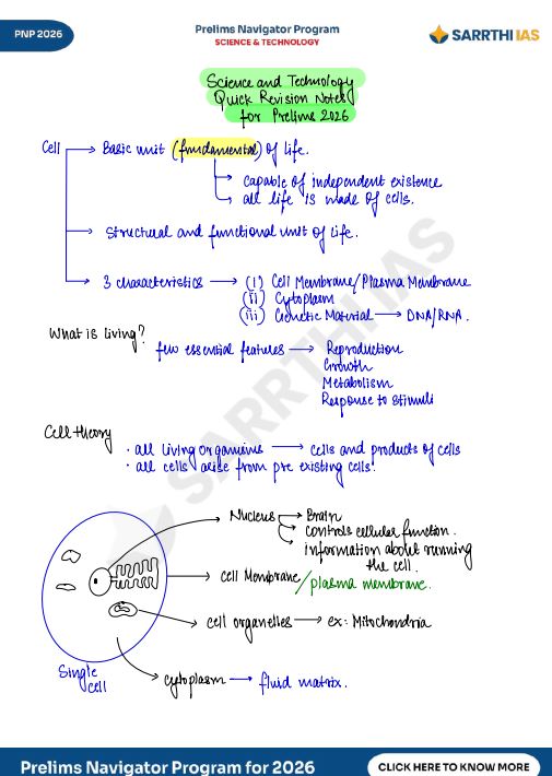 sarrthi-ias-science-and-technology-class-notes-prelims-navigator-program-english-medium-2026