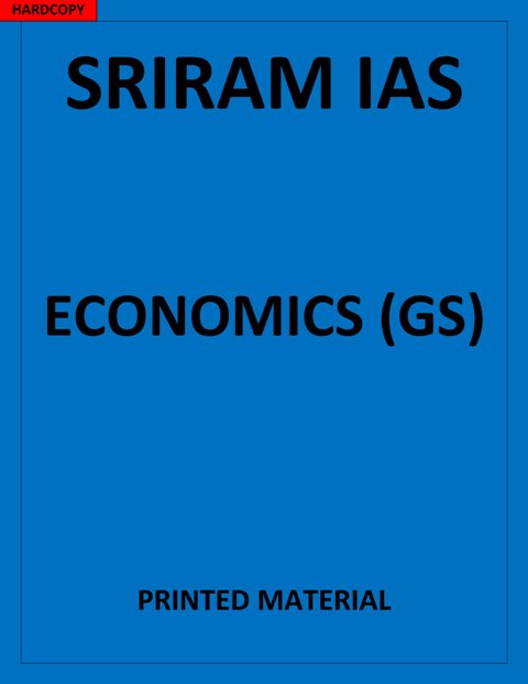 sriram-ias--economy-notes