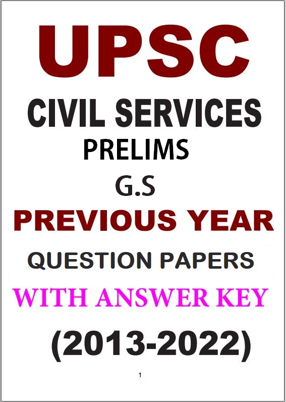 upsc-civil-services-prelims-gs-pyqp-with-answer-key-2013-to-2022