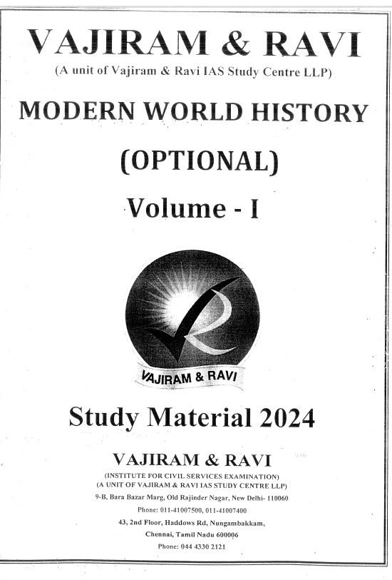 vajiram-and-ravi--history-optional-printed-notes-english-medium-2024